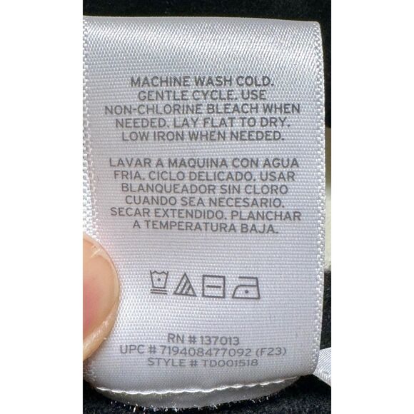 THREE DOTS Black/Ivory Erin Plaid Cashmere/Wool Blend Blanket Wrap, O/S - Picture 6 of 6